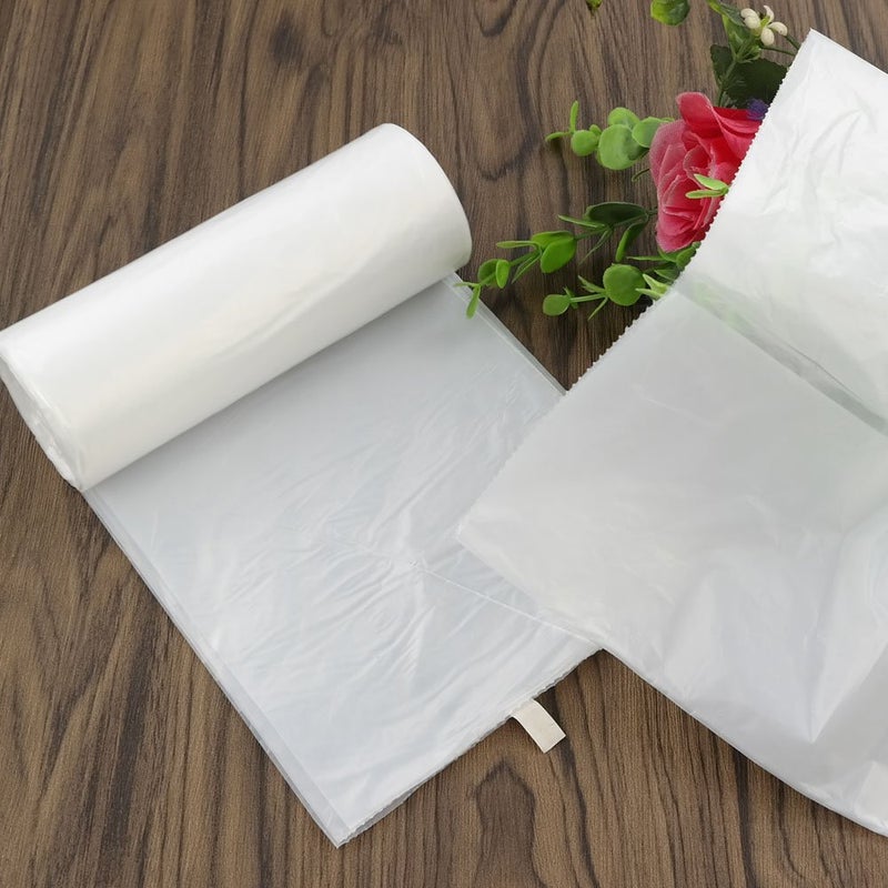 Nicesh 1.6 Gallon Small Trash Bags, Black, Clear and White, 75 Counts - Image 4